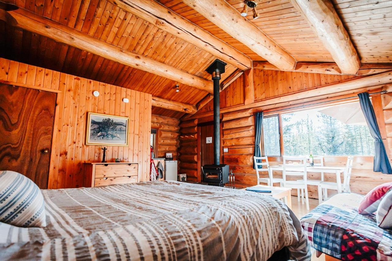 Rocky Mountain Escape Dome & Log Cabin Rentals - Rock Lake Rock Lake Lodge Provincial Park المظهر الخارجي الصورة